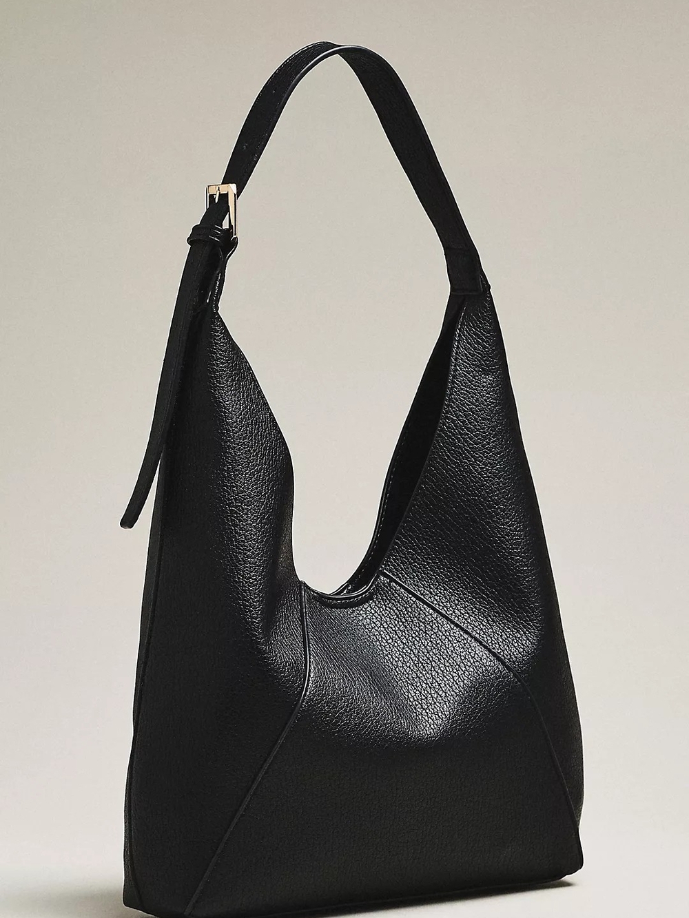 Mali + Lili Vegan-Leather Triangle Shoulder Bag - Picture 2 of 3